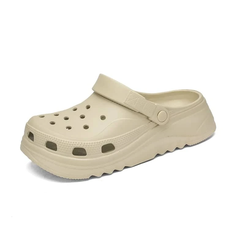 Man's Gardening Platform Clog Shoes